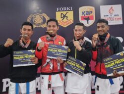 Brigpol Syahrul, Personel Satbrimob Polda Sultra Raih Juara 1 Lomba Karate di Piala Kapolri Cup 2024