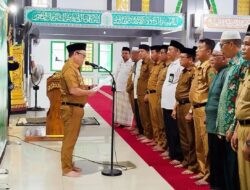 Kukuhkan Pengurus Masjid Agung Babussalam, Pj Bupati Konawe Sampaikan Ini