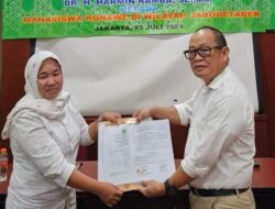 Gunakan Dana Pribadi, Pj Bupati Konawe Bantu Sewa Asrama dan Bina Akrab Mahasiswa di Jakarta