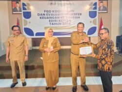 Pemkab Konawe Diganjar Penghargaan dari Kementerian Keuangan
