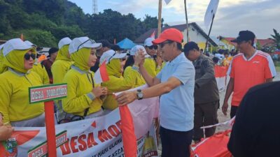 Buka Porseni di Kecamatan Lasolo Kepulauan, Wabup Konut Minta Pererat Silaturahmi dan Tingkatkan Semangat Juang