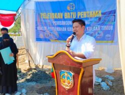 Peletakan Batu Pertama Pembangunan Gedung Pertanahan, Bupati Koltim: Momentum yang Sangat Baik