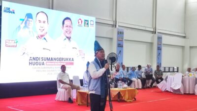 ASR-Hugua Tampil Perdana di Hadapan Simpatisan