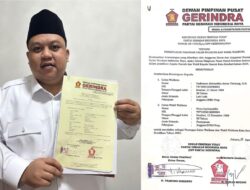 Terima B1KWK dari Gerindra, Yudhi – Nirna Siap Berlaga di Pilwali Kendari