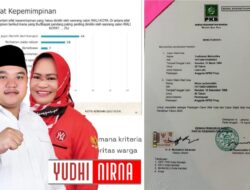 Yudhi – Nirna Terima B1KWK PKB, Siap Tarung di Pilwali Kendari