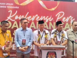 ASR – Hugua Resmi Daftar Jadi Cagub – Cawagub ke KPU Sultra