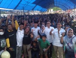 Tiba di Kecamatan Mandonga, ASR – Hugua Disambut Antusias Warga