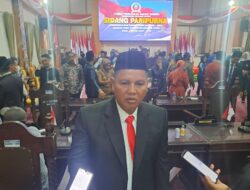 Dilantik jadi Legislator, Muhardin Siap Serap Aspirasi Warga Konut