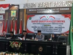 Hadiri Pelantikan 30 Anggota DPRD, Pj Bupati Konawe: Mari Terus Tingkatkan Kolaborasi