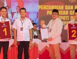 Penetapan Nomor Urut Paslon Pilbup Konut: Berkibar 1, Sudiro-Raup 2