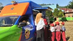 Melalui Perpustakaan Keliling, Dinas Perpustakaan Konut Aktif Promosikan Literasi dan Cinta Membaca Buku 