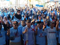 Antusias Pendukung Sambut Kedatangan ASR-Hugua di Tirawuta: Keluhan Masyarakat Akan Segera Kita Penuhi