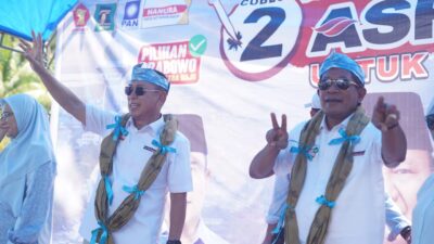 Kampanye di Wakatobi, ASR-Hugua Ingatkan Agar Jangan Salah Pilih Pemimpin di Pilgub Sultra