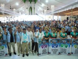 Sowan ke Muna, ASR-Hugua Disambut Hangat Ribuan Simpatisan dan Relawan