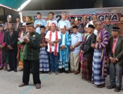 Tokoh Adat di Surawolio Doakan Kemenangan Pasangan ASR-Hugua di Pilgub Sultra