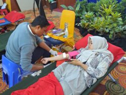 Reuni dan Mubes, Alumni Tahun 2003 SMAN 4 Kendari Gelar Donor Darah