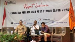 Bawaslu Sultra Evaluasi Penanganan Pelanggaran Pemilu 2024