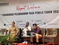 Bawaslu Sultra Evaluasi Penanganan Pelanggaran Pemilu 2024