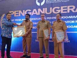 Komitmen Tinggi dalam Pelayanan Publik, Pemkab Konawe Terima Penghargaan Predikat Hijau dari Ombudsman