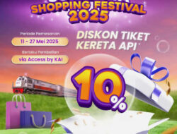 Diskon 10% Tiket KA! Spesial Surabaya Shopping Festival 2025 di Access by KAI