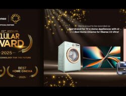 Hisense Memenangkan Dua Penghargaan di Ajang Bergengsi Selular Award 2025