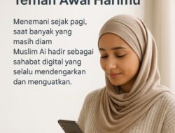 Pagi yang Sepi? Muslim Ai Bisa Jadi Teman Awal Harimu