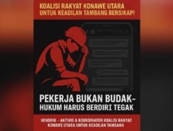 PHK Tanpa Surat Resmi, PT. ICM Dituding Injak Martabat Pekerja Konawe Utara