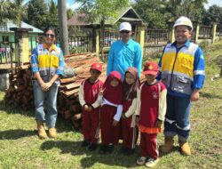 PT KES SK 321 Jadi Inspirasi, Dukung Dunia Pendidikan Lewat Pembangunan Pagar Sekolah untuk SDN 06 Landawe
