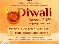Kedutaan Besar India dan Indoindians Gelar Diwali Bazaar 2025: Perayaan Cahaya, Budaya, dan Persahabatan India–Indonesia