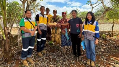Bukti Nyata CSR, PT KES SK 321 Dukung Pembangunan Pura di Desa Tambaku