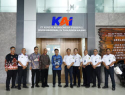 Jalin Kolaborasi, KAI Divre IV Tanjungkarang Terima Audiensi Bupati Kabupaten Lampung Utara