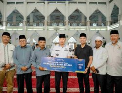 Bank Sultra Tunjukkan Empati, Ratusan Juta Zakat Disalurkan Lewat BAZNAS