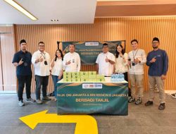 Sinergi Kebaikan, FKIJK DKI Jakarta dan BRI Regional Office 1 Gelar Aksi Berbagi Takjil