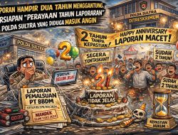 Dugaan Pemalsuan di PT BBDM Menggantung di Polda Sultra, Aksi Unik Siap Dirayakan sebagai Simbol Kekecewaan Publik