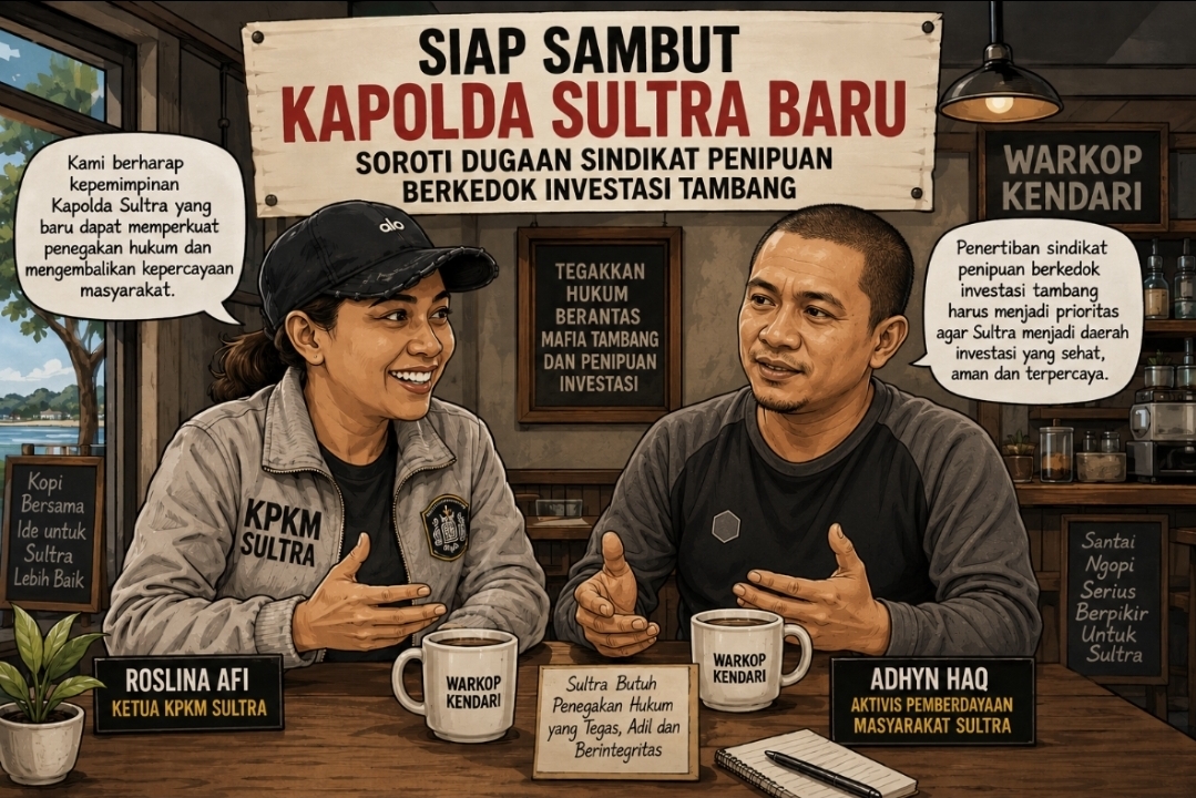 Sambut Kapolda Baru, Aktivis Sultra Soroti Dugaan Sindikat Investasi Tambang Bermodus Penipuan