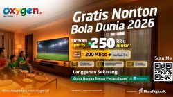 Oxygen.id Luncurkan Paket Stream Sport 200Mbps dan Gratis Nonton Piala Dunia