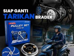 SPECTRO Hadirkan Pulley Set Type S2 untuk Akselerasi Motor Matic Lebih Responsif