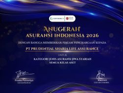 Diakui Lembaga Independen di Dalam dan Luar Negeri, Prudential Syariah Raih Tiga Penghargaan sebagai Pemimpin Asuransi Jiwa Syariah Indonesia
